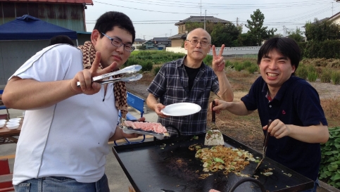 社内ＢＢＱ大会を開催